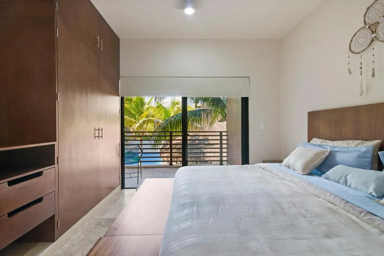 Tropical Elegance: Luxurious Apt With Pool View Tulum Mexiko