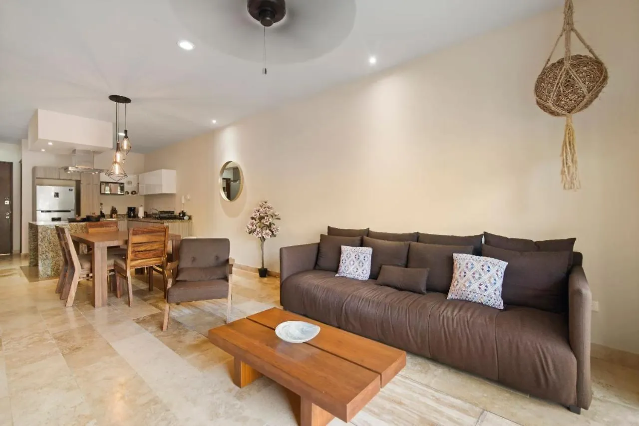 Tropical Elegance: Luxurious Apt With Pool View Tulum Mexiko